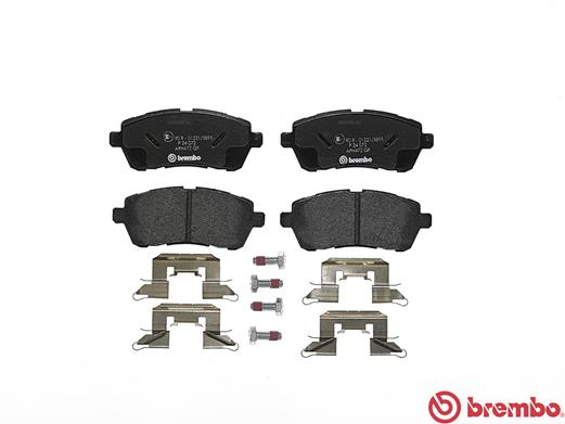 A.B.S. P 24 072 BREMBO Bremsbelagsatz, Scheibenbremse